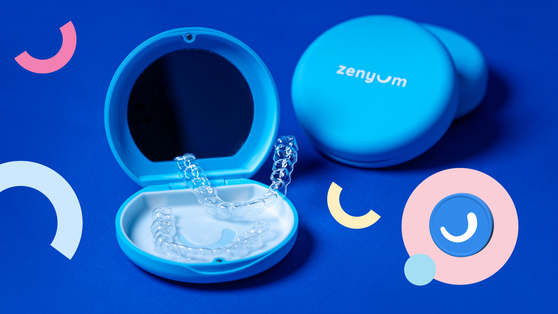 Zenyum Invisible Braces and case