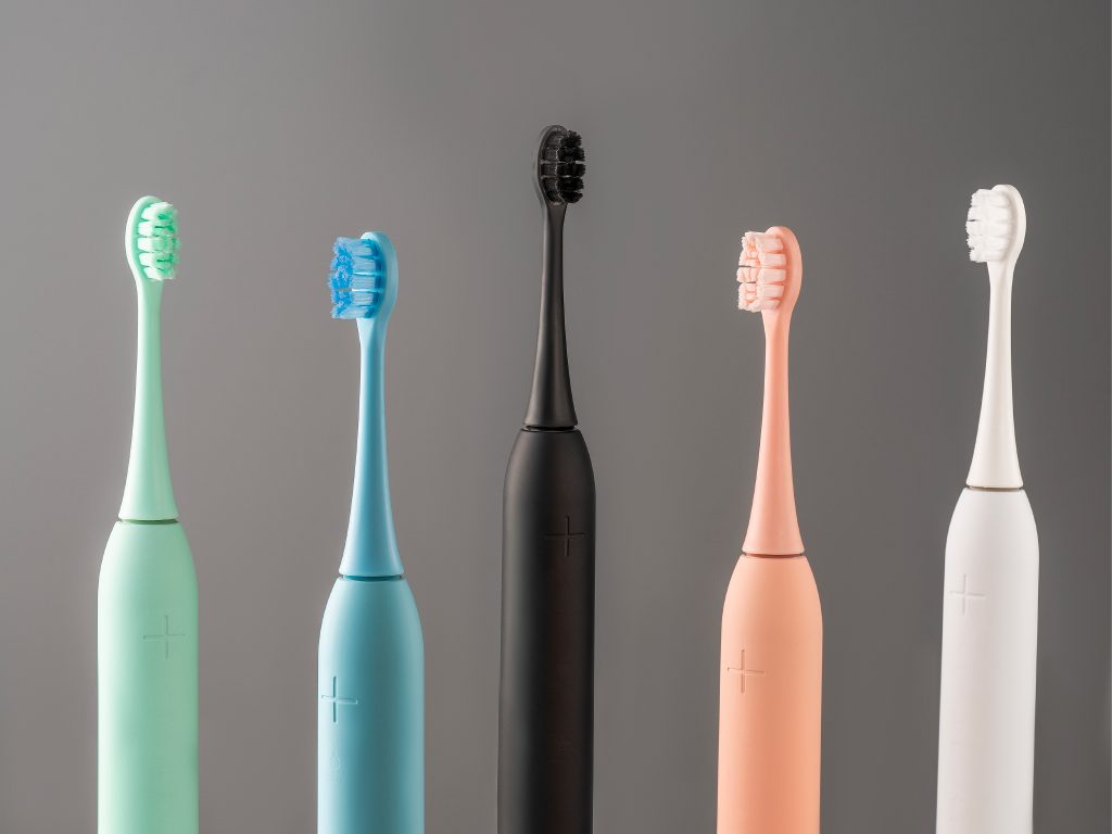 Line up of ZenyumSonic Toothbrush in all 5 colours