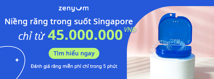 Giá niềng răng trong suốt Zenyum chỉ từ 45 triệu đồng