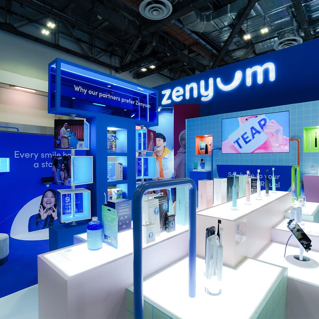 Zenyum Booth at IDEM