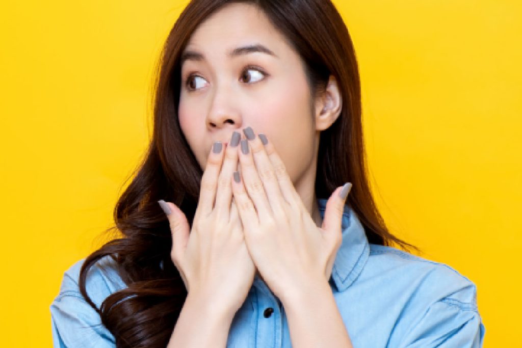 口元が貧相になる症例