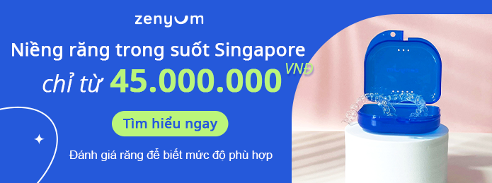 Niềng răng trong suốt Zenyum có giá hợp lý chỉ từ 45 triệu đồng