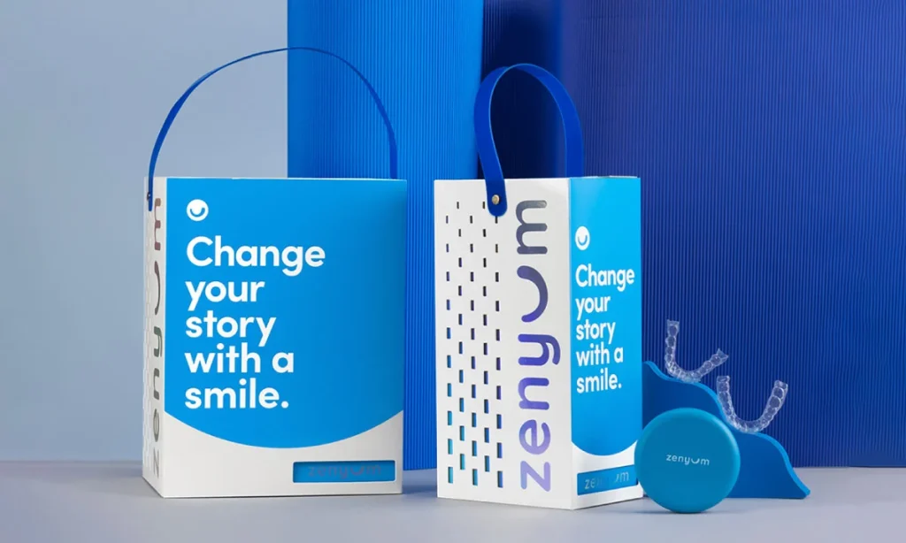 Zenyum Invisible Braces and aligner case