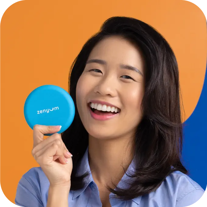 Zenyum Invisible Braces to straighten your smile