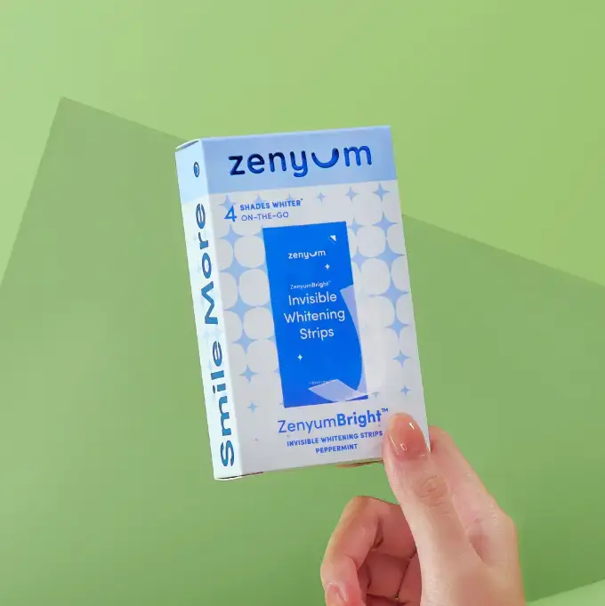 ZenyumBright™ 高效亮白低敏水溶牙貼